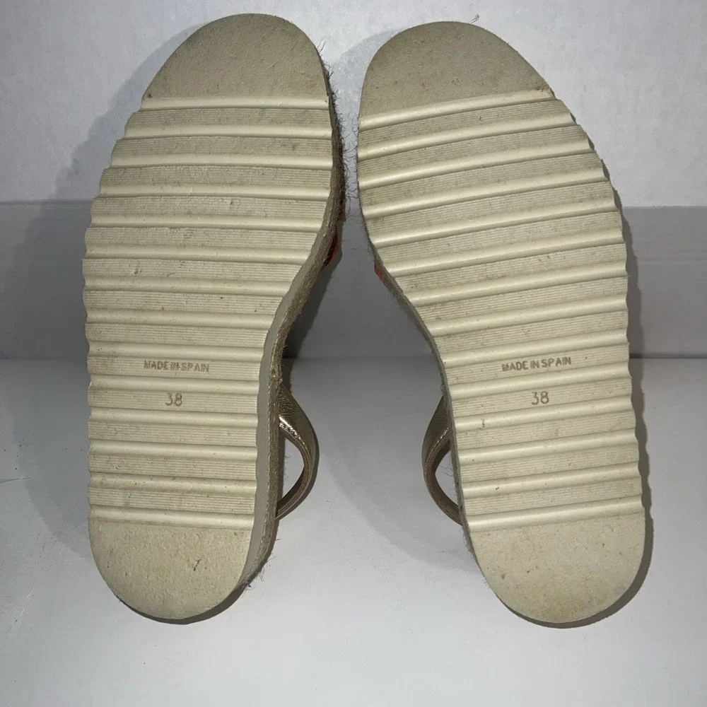 Boho Cocktail Party Summer Vacation Platform Heel Petit Barcelona 7.5